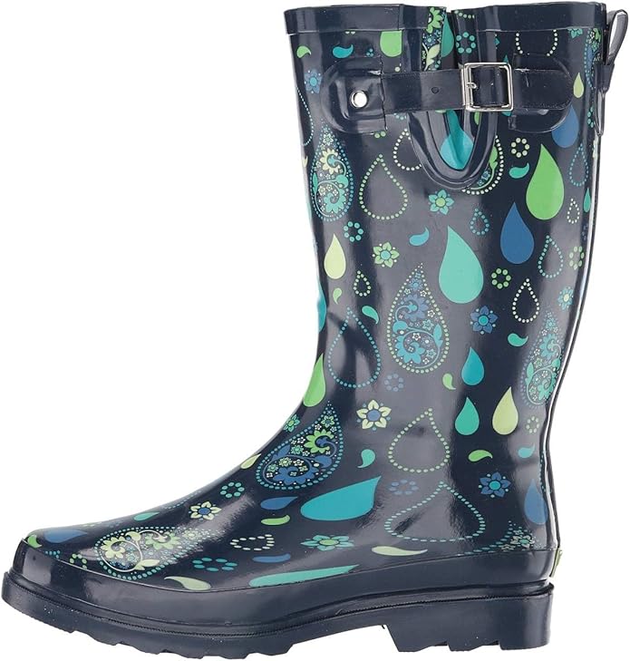 Western Chief Women's Tall Waterproof Rain Boot Outdoor Garden Shoes-VerdiqueGarden