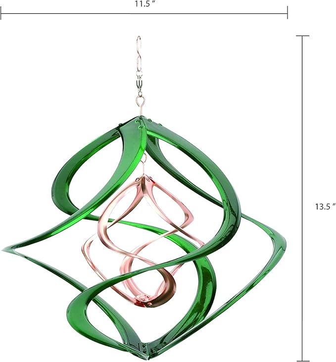 Red Carpet Studios Cosmix Copper and Green Spinner, Medium (31094)-VerdiqueGarden
