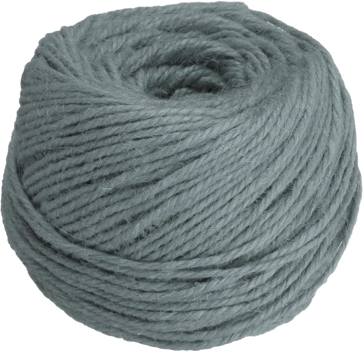 uxcell 328 Feet Natural Jute Twine String,3mm Thin Garden Twine Rope Colored Plant String Cord for DIY Art Crafts Gift Wrapping Decoration Packing Gardening Plant Hanger,Grey-VerdiqueGarden