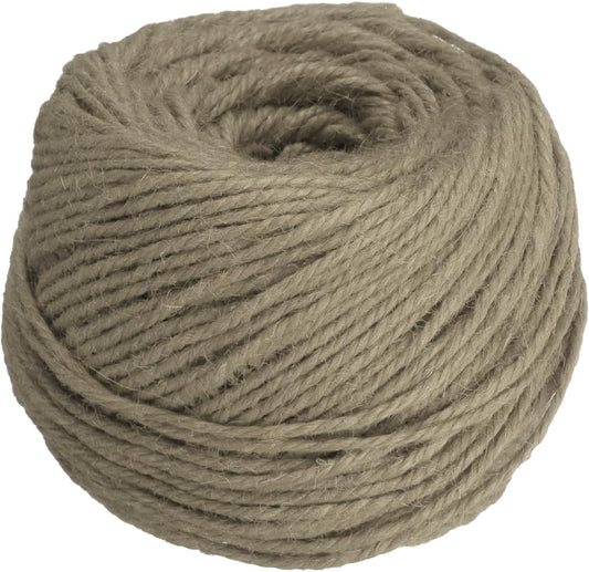 uxcell 328 Feet Natural Jute Twine String,3mm Thin Garden Twine Rope Colored Plant String Cord for DIY Art Crafts Gift Wrapping Decoration Packing Gardening Plant Hanger,Beige-VerdiqueGarden
