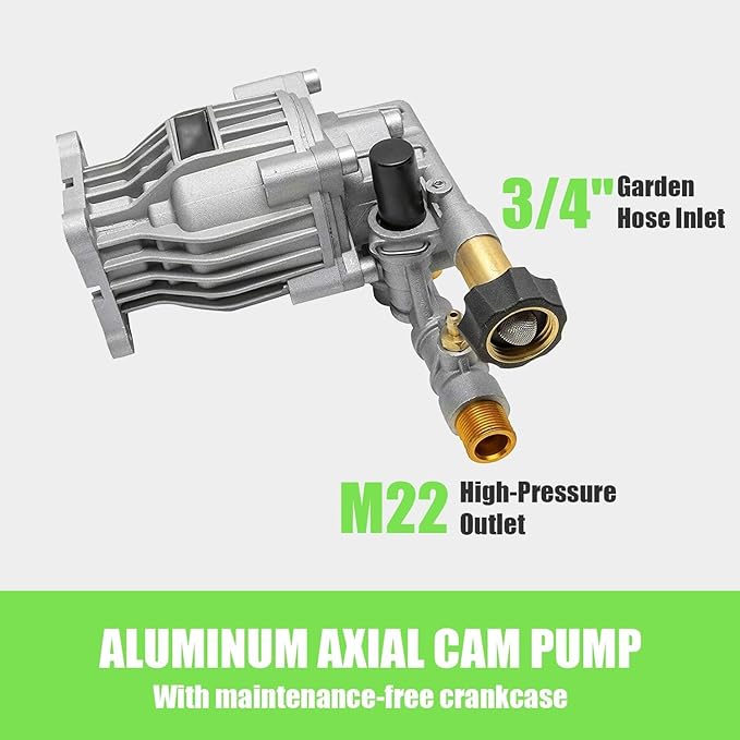 4200 PSI Gas Pressure Washer, 4.0 Max GPM 212CC 7HP Commercial Gas Power Washer, Spray Gun and Wand, 5 Nozzle Set, for Cars/Fences/Driveways/Homes/Patios/Furniture-VerdiqueGarden