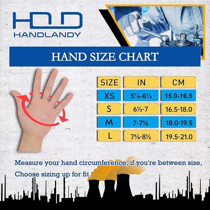 HANDLANDY Women Safety Work Gloves Utility Touch Screen Working Grip Glove for Yardwork Gardening Breathable Mechanic Gloves-VerdiqueGarden