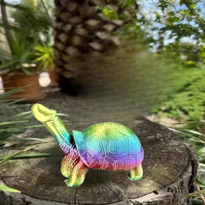 Evil Turtle Penis Outdoor Garden Statues, Funny of Tortoise Sculptures Yard Decorations Lawn Ornaments Decor Inappropriate Weird Gifts for Women Housewarming Mother's Day (Tortoise)-VerdiqueGarden