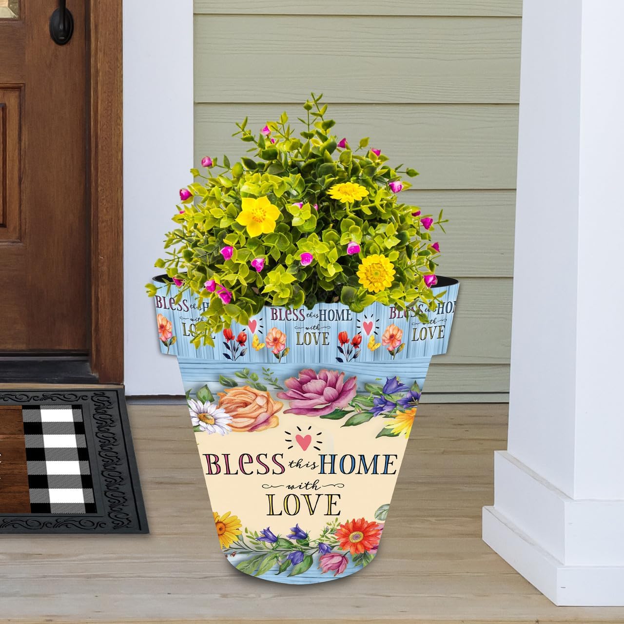 Briarwood Lane Bless This Home with Love Large Planter-VerdiqueGarden