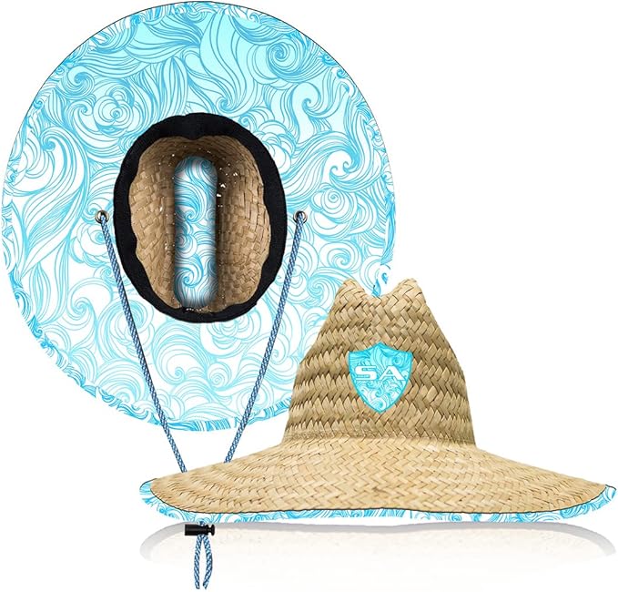 S A Company Summer Straw Hats for UV Sun Protection | Unisex Adult-VerdiqueGarden