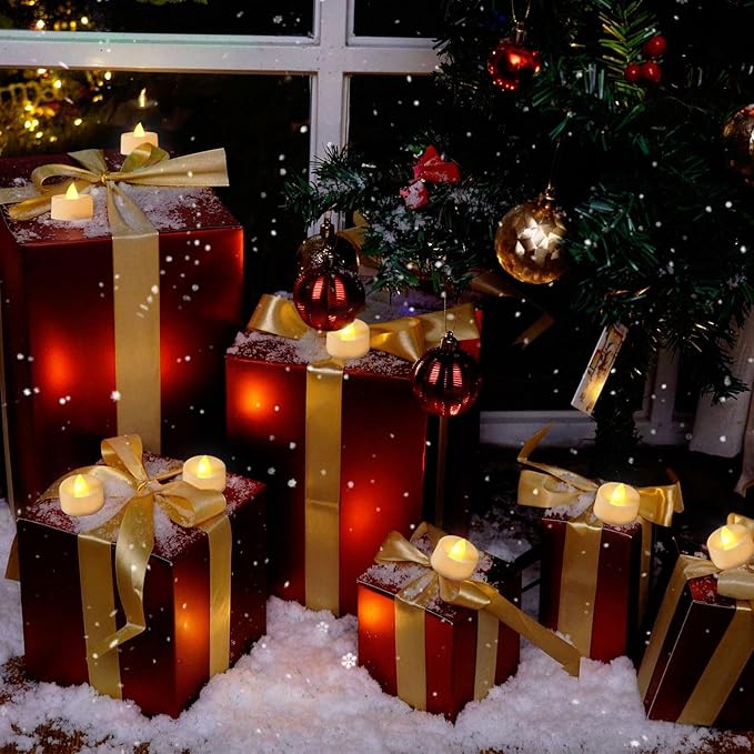 BEICHI Flameless Candles, 12Pack Battery Operated Candles, LED Tea Lights Candles Battery Operated, Flickering Fake Candles for Wedding Halloween Christmas Diwali- Warm Yellow-VerdiqueGarden