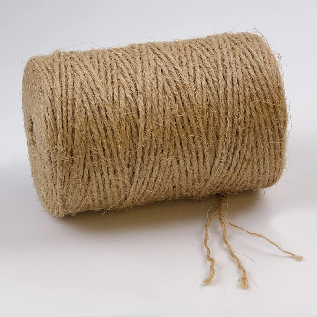 PerkHomy Natural Jute Twine 600 Feet Long Twine String for Crafts Gift Wrapping Packing Gardening Crochet Knitting Macrame Decor (Brown 2mm * 600feet)-VerdiqueGarden