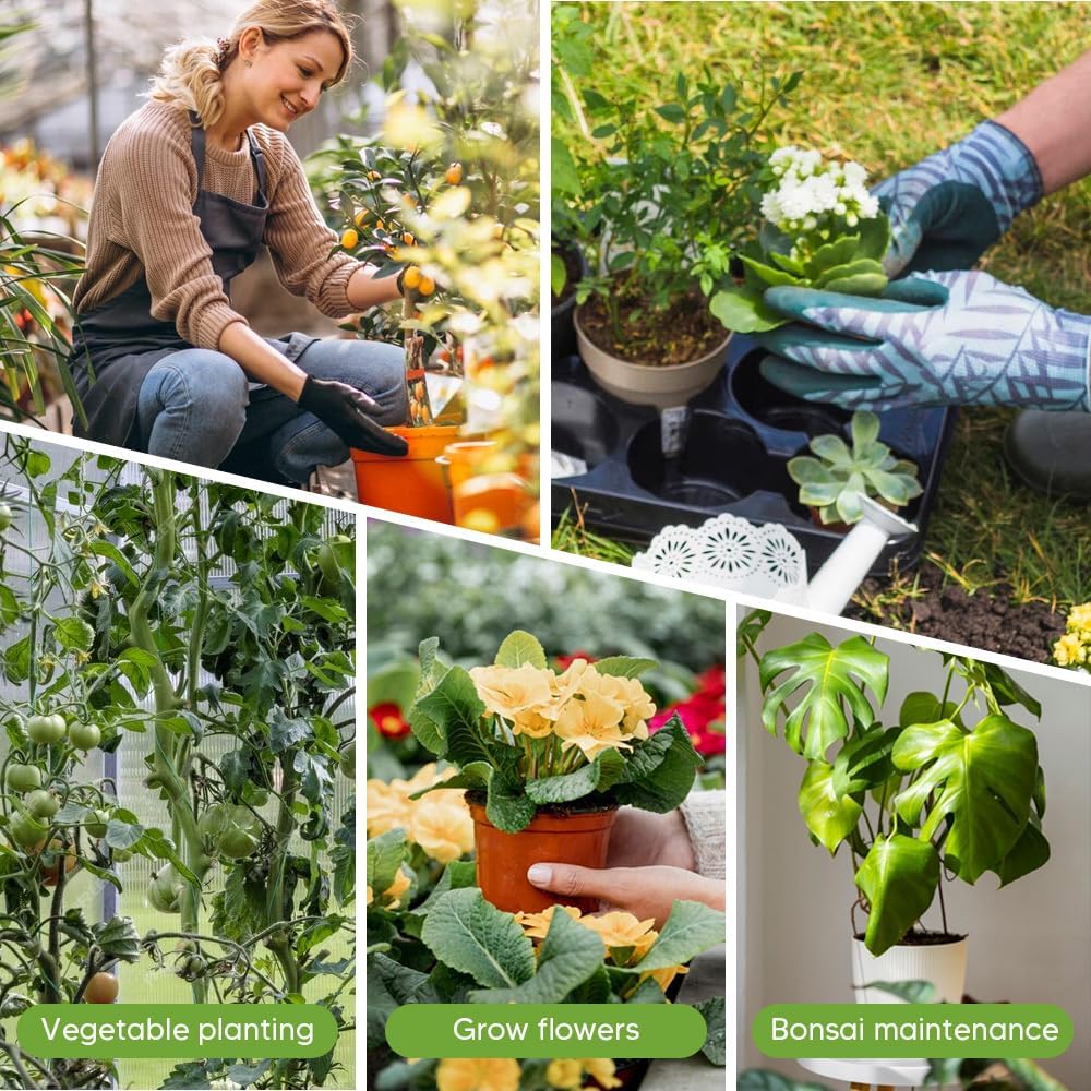 5 Pack Stackable Monstera Plant Support Stakes, Garden Plant Stakes for Indoor and Outdoor Plants, Moss Poles Holder Stick Monstera Plant Stem Supports Structures for Climbing Potted Plants (10 Pack)-VerdiqueGarden