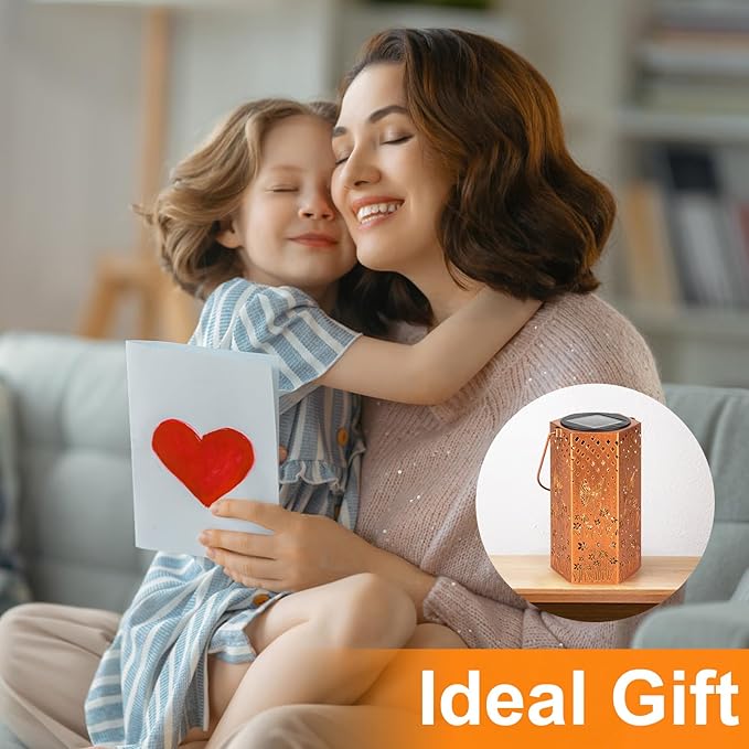 4 Pack Hummingbird Solar Lanterns Outdoor Waterproof - Birthday Gifts for Women, Men, Mom, Solar Lights Outdoor Hanging Garden Decor for Outside, Patio, Outdoor, Yard, Lawn, Balcony-VerdiqueGarden