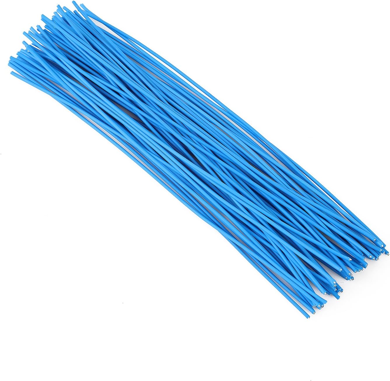 200 Pcs 6 inch Garden Twist Tie, Round Plastic Twist Ties for Plants, Vines and Wrapping Cords or Christmas Tree Gardening Plants Growth and Care, Office Home Cable Organization (Blue)-VerdiqueGarden