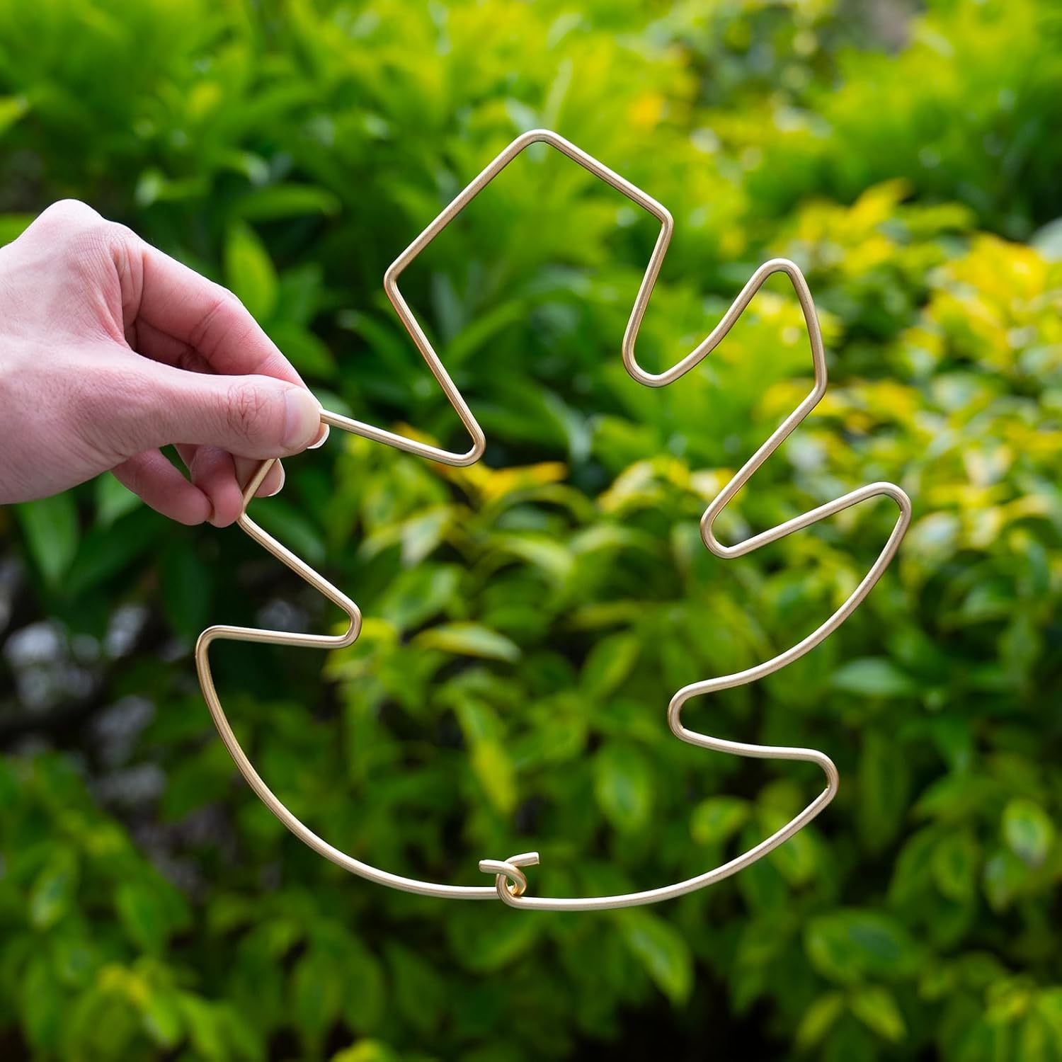 5PCS 11 * 9.4 Inch Monstera Plant Support Stem - Premium Adjustable Leaf Holder & Fishbone Cactus Stake, Durable Gardening Tool for Climbing Plants, Easy Installation & Enhanced Stability-VerdiqueGarden