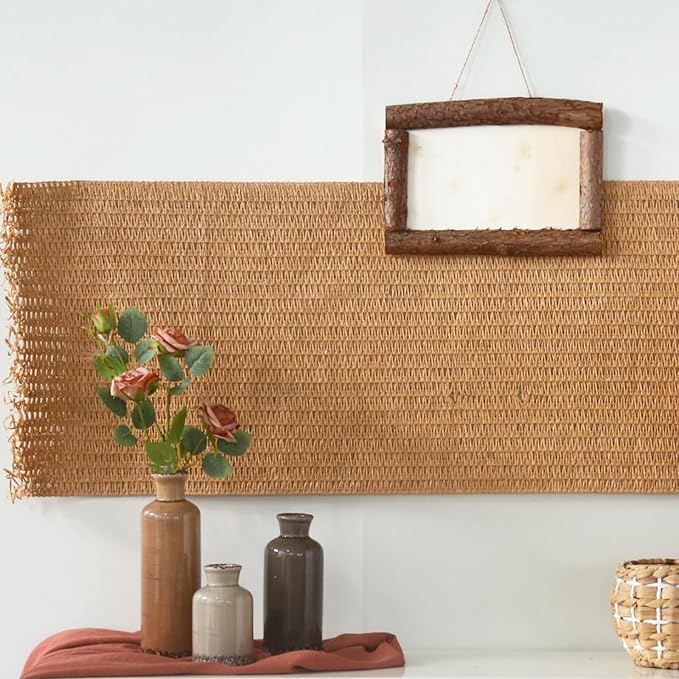 Ceramic Vase Set of 3, Neutral Flower Vases Home Decor, Pottery Rustic Farmhouse Decorative Vases Modern Decor for Table Mantel Entryway Bookshelf Living Room Kitchen Bedroom - Brown-VerdiqueGarden