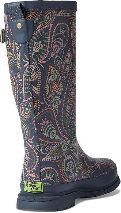 Western Chief Women's Tall Waterproof Rain Boot Outdoor Garden Shoes-VerdiqueGarden