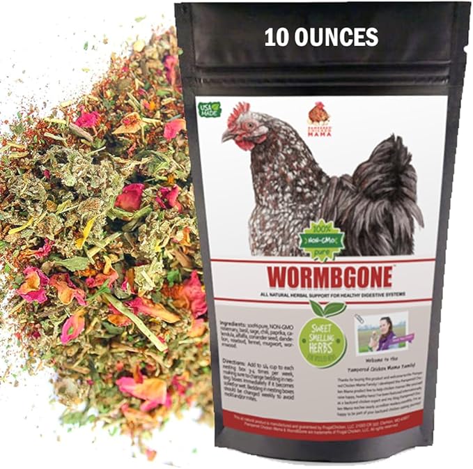 Non-GMO Backyard Chicken Nesting Herbs (10 oz) - Naturally Keep A Clean Coop Your Hens Will Love-VerdiqueGarden