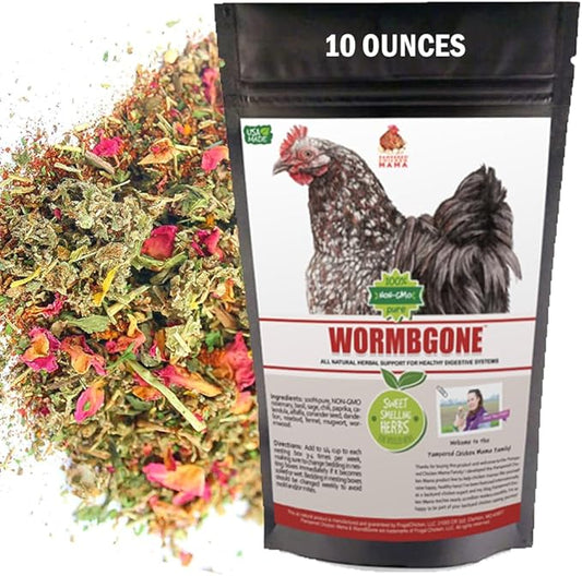 Non-GMO Backyard Chicken Nesting Herbs (10 oz) - Naturally Keep A Clean Coop Your Hens Will Love-VerdiqueGarden