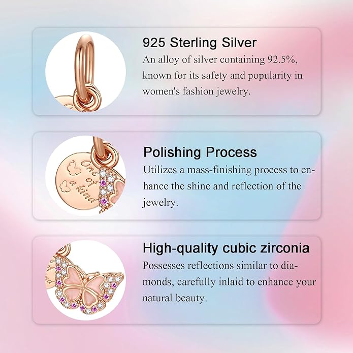 Bible Family Mom Wife Love Heart Dangle Charm 925 Sterling Silver Charms fits Bracelets and Necklace Pendant Bead Charms Jewelry Present for Women Family Friends