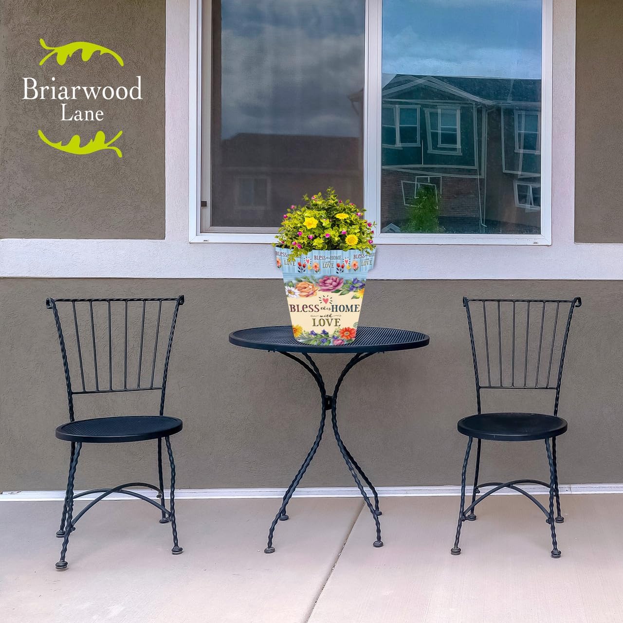 Briarwood Lane Bless This Home with Medium Love Planter-VerdiqueGarden