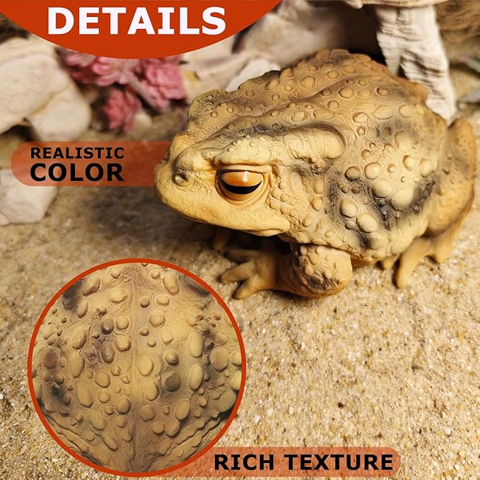 Sunthus Frog Toad Sculptures Garden Statues Yard Art Resin Decorations Outdoor Garden Decor-VerdiqueGarden