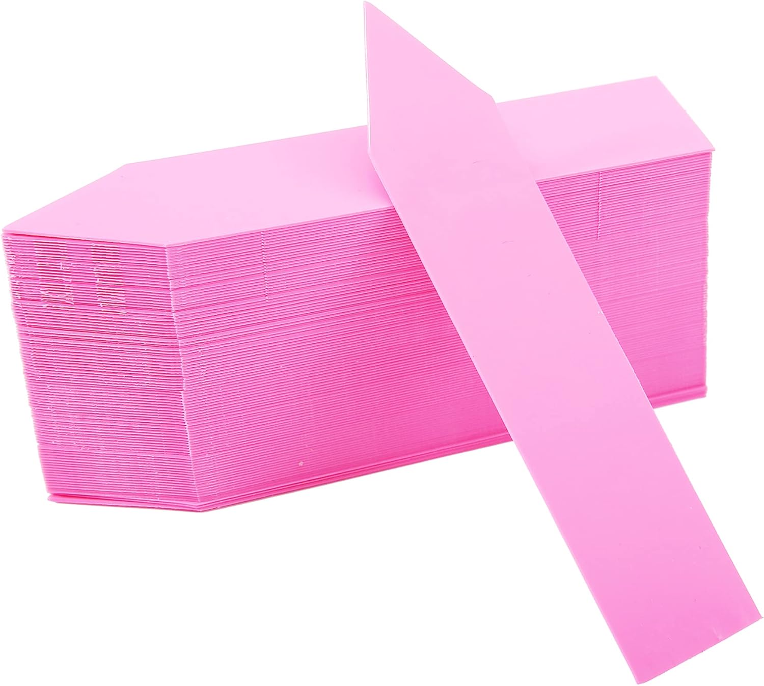 1000 Pcs Plant Tags, 4 Inch Plastic Garden Plant Pot Markers Waterproof Plant Labels, Pink-VerdiqueGarden