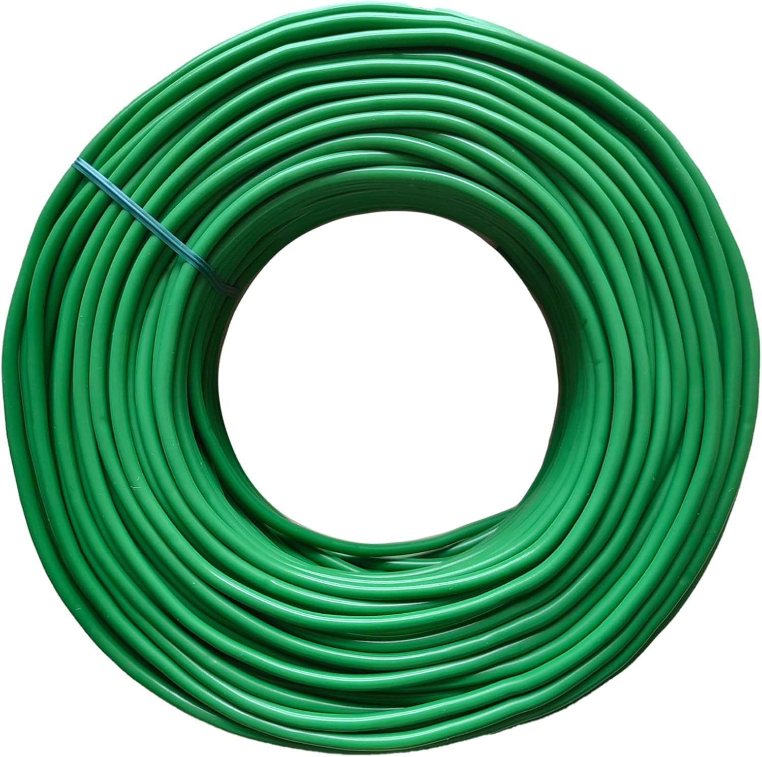 Soft Plant Tie Garden Plant Twist Tie TPR Plant Supply, for Supporting and Fixing Garden Planting Branches Vines, Stems, for Garden, Office, Home Organizing (164ft /3.5mm Diameter, Green)-VerdiqueGarden