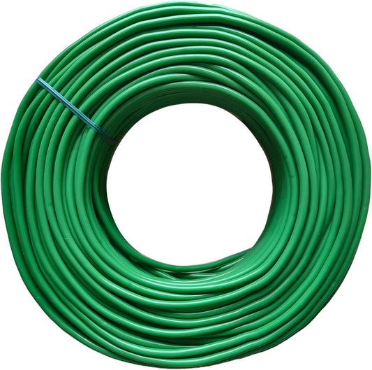 Soft Plant Tie Garden Plant Twist Tie TPR Plant Supply, for Supporting and Fixing Garden Planting Branches Vines, Stems, for Garden, Office, Home Organizing (164ft /3.5mm Diameter, Green)-VerdiqueGarden