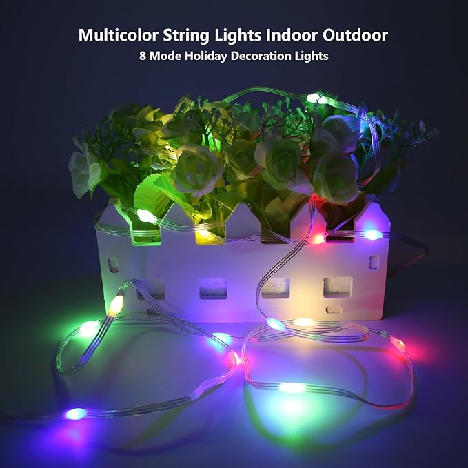 LED Rope Lights Outdoor, 100Ft 300 LED Multicolor String Lights Indoor with Remote, 8 Modes Waterproof Fairy Lights for Outside Garden Patio Party Wedding Christmas Decoration-VerdiqueGarden