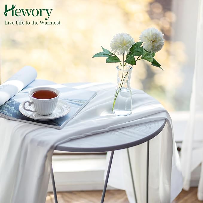 Hewory Glass Bud Vases for Centerpieces - Clear Small Flower Vase Set of 24, Modern Minimalist Cute Mini Decorative Bulk Vases for Wedding Bridal Shower Birthday Party Events Dining Room Table Decor-VerdiqueGarden