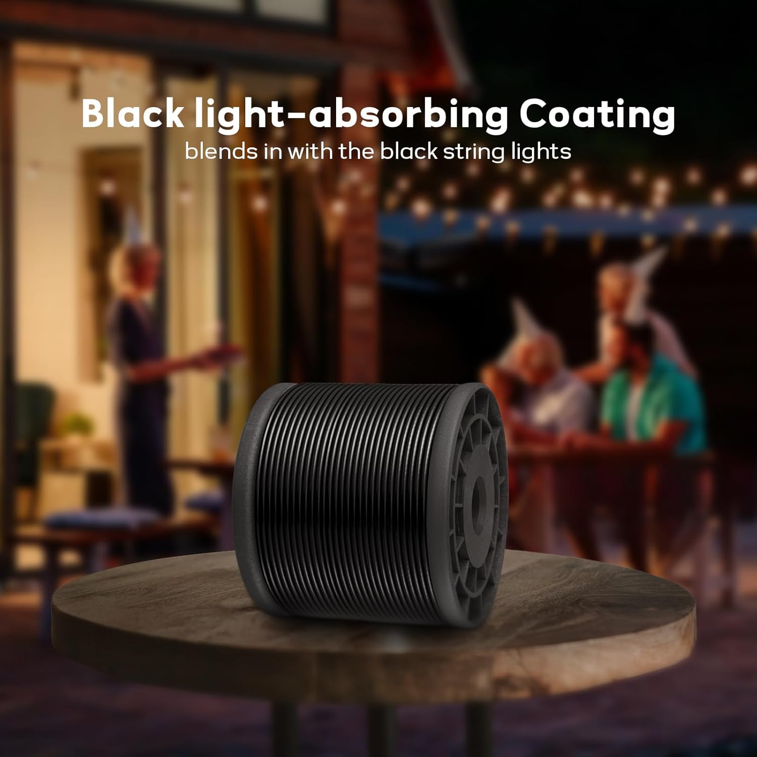 Vinyl Coated Wire Rope 1/16 Inch Overmolded to 3/32 Inch, 100FT 304 Stainless Steel Cable with 30 Pcs Crimping Sleeves for String Light Hanging Kit, Clotheslines, Trellis Wire-VerdiqueGarden