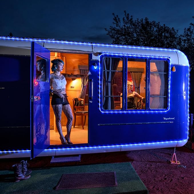 Rope Lights for Outside, 100FT 300 LED Christmas String Lights with Waterproof 8 Modes, Flexible and Connectable Plug in Fairy Lights for Outdoor Indoor Bedroom Patio Party Wedding Decorations, Blue-VerdiqueGarden