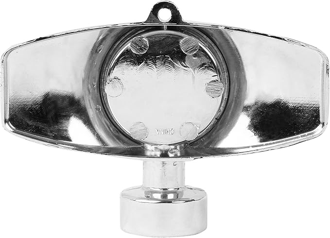 Hourleey 360 Degree Metal Spot Sprinkler, 2 Pack Circle Pattern Sprinkler with Gentle Water Flow for Small Area Yard Lawn Garden Watering, Coverage Up to 30FT (Blue)-VerdiqueGarden