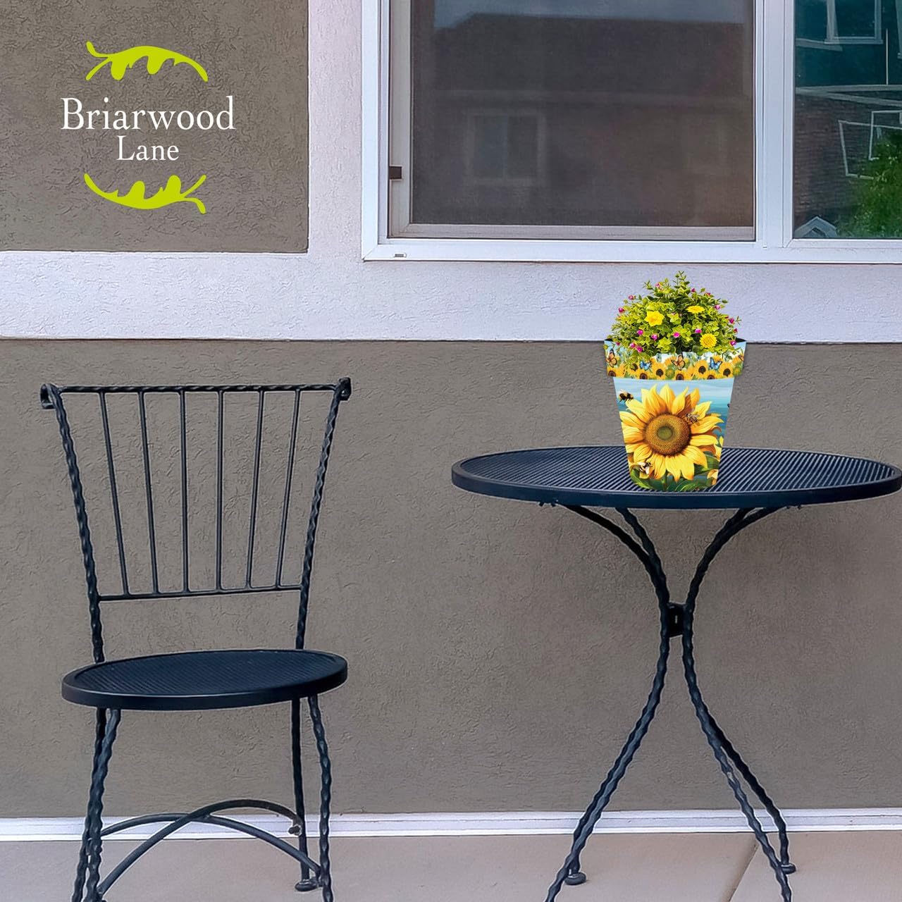 Briarwood Lane Sunflower Dance Small Planter-VerdiqueGarden