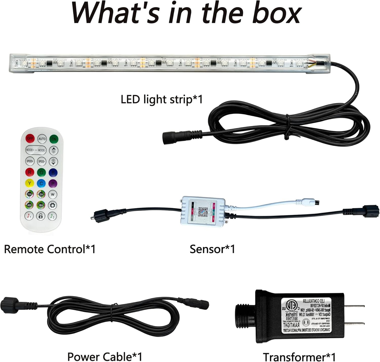 LED Light Strip Color Changing Waterfall Show Lights,Remote and APP Control Waterproof Aluminum LED Lights for Pool Pond Waterfall Fountain Landscape Lighting Decor 35.04"-VerdiqueGarden