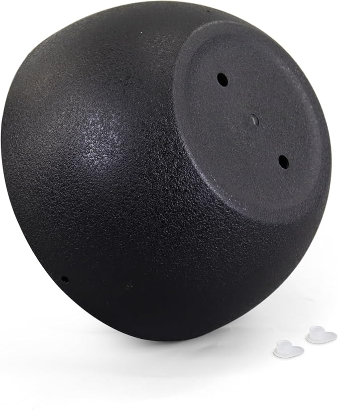 12 inch Large Hanging Planters for Indoor Outdoor Plants, 2 Pack Hanging Flower Pots with Drainage Holes and Chain for Garden Porch Plants, Plastic Hanging Baskets for House Plants, Black-VerdiqueGarden