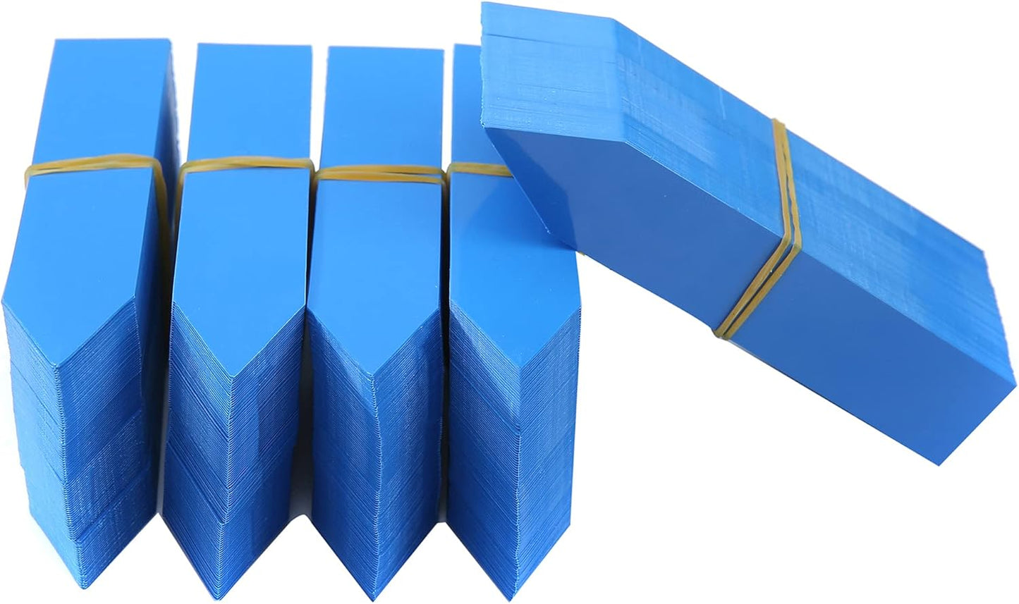 1000 Pcs 4 Inch Garden Plant Labels, Plastic Nursery Tags Waterproof Pot Seed Markers, Blue-VerdiqueGarden