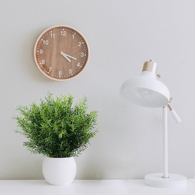 Artificial Plants Flowers Grass Shrubs 8 Pack No Fade Faux Plastic Flowers Outdoor for Farmhouse Garden Porch Patio Indoor Wedding Decoration Greenery Fake Plants uv Resistant-VerdiqueGarden