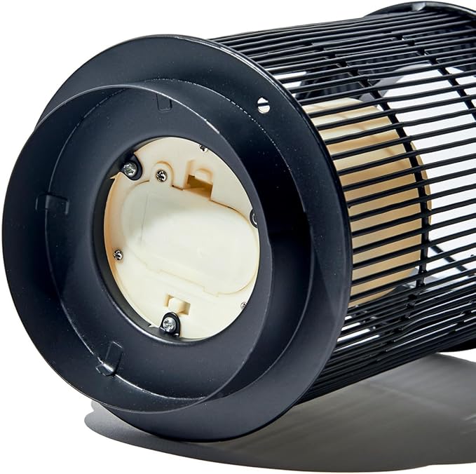 LampLust Outdoor Lantern Decorative Outdoor Patio Decor, Set of 2, 8 Inch Candle Lanterns, Black Metal, Outdoor Lanterns for Patio Waterproof, Battery Included, Modern Farmhouse Front Porch Décor-VerdiqueGarden