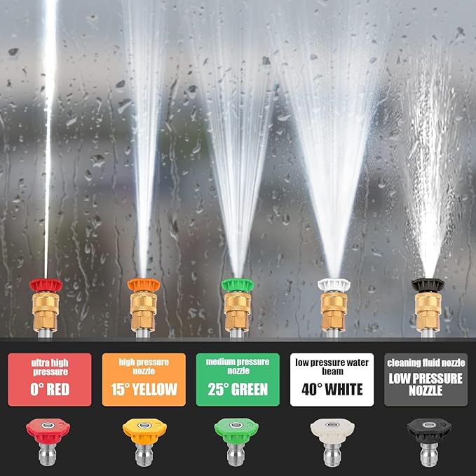 4200 PSI Gas Pressure Washer, 4.0 Max GPM 212CC 7HP Commercial Gas Power Washer, Spray Gun and Wand, 5 Nozzle Set, for Cars/Fences/Driveways/Homes/Patios/Furniture-VerdiqueGarden