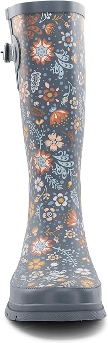 Western Chief Women's Tall Waterproof Rain Boot Outdoor Garden Shoes-VerdiqueGarden