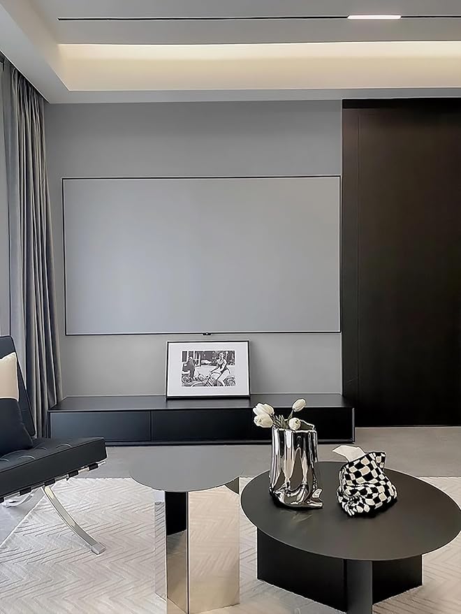 Dimoon 78.7''x17.7'' Grey Peel and Stick Wallpaper Contact Paper Modern Self Adhesive Wall Paper Removable Renter Friendly Textured Solid Color Shelf Cabinet Vinyl Roll (78.7''x17.7'',Grey)-VerdiqueGarden