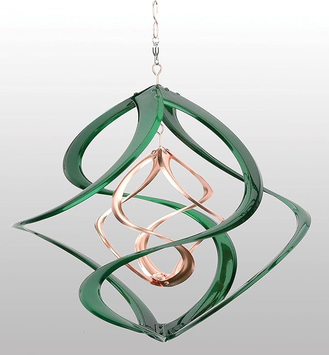 Red Carpet Studios Cosmix Copper and Green Spinner, Medium (31094)-VerdiqueGarden