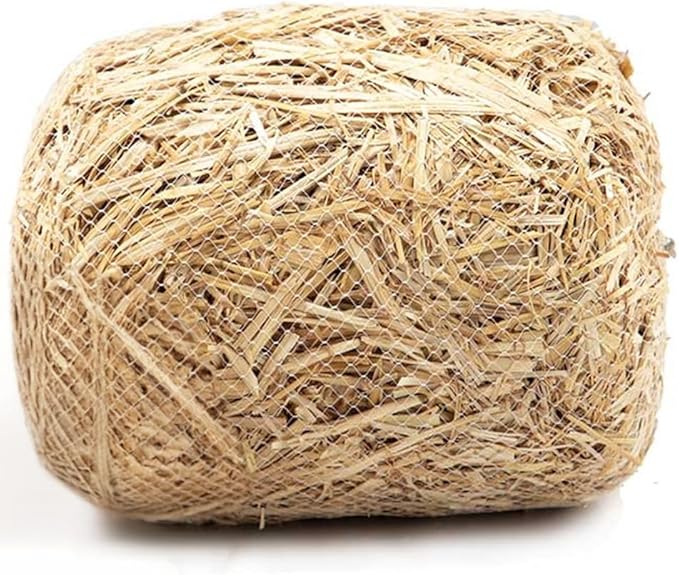 The Pond Guy Straw Barley Bale for Water Gardens, Fountains & Small Koi Ponds, Natural Clarifier, Simple & Easy to Use Pond Maintenance, 1-Pound Bale-VerdiqueGarden