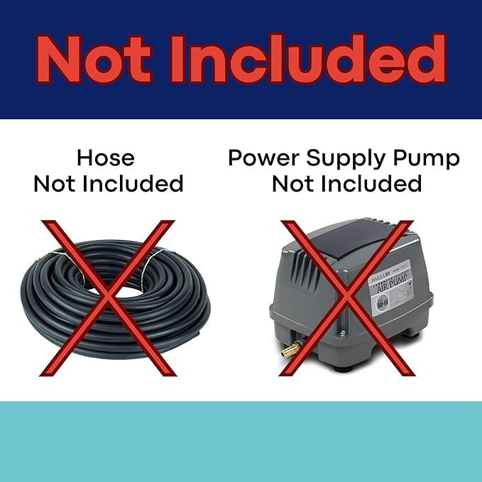 Rootscape Pond Aerator Air Diffuser - Replaces Air Stones For Ponds - Pond Aerators For Large Ponds - Koi Pond Filtration Accessories - Pond Aerators For Outdoor Ponds - Pond Aerator Diffuser-VerdiqueGarden