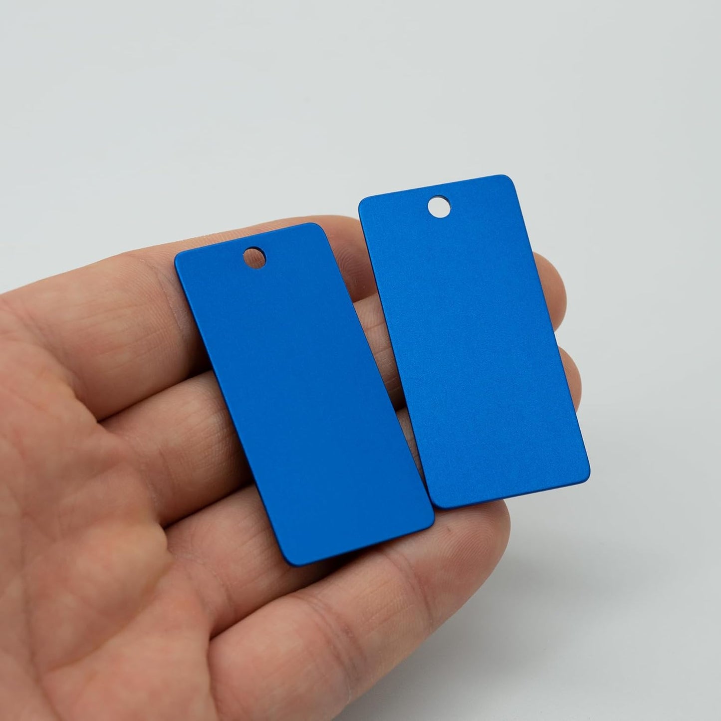 StayMax Anodized Aluminum Engraving Blanks 1x2 Inch 50 Pack (Blue)-VerdiqueGarden
