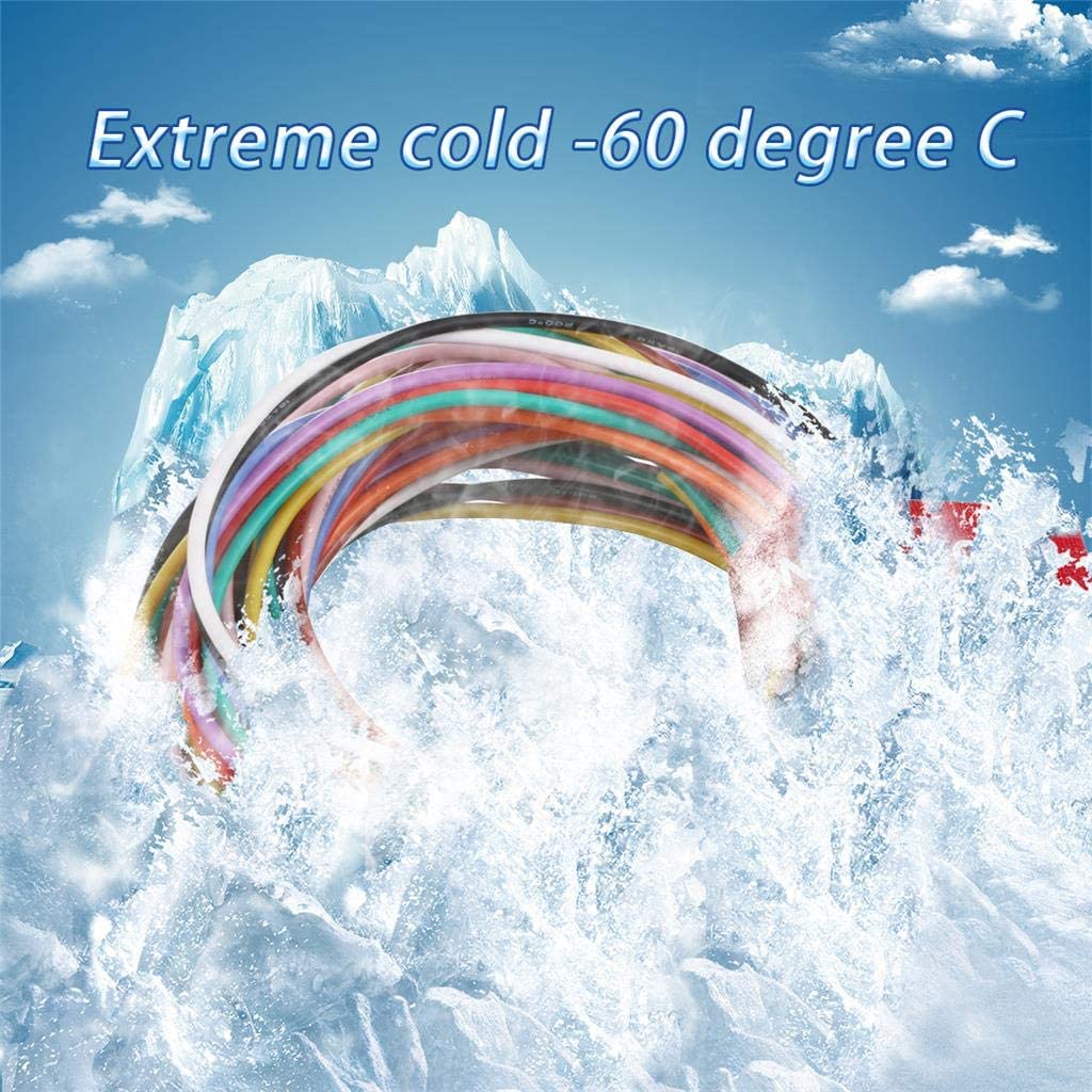 BNTECHGO 18 Gauge Silicone Wire Kit 10 Color Each 10 ft Flexible 18 AWG Stranded Tinned Copper Wire-VerdiqueGarden