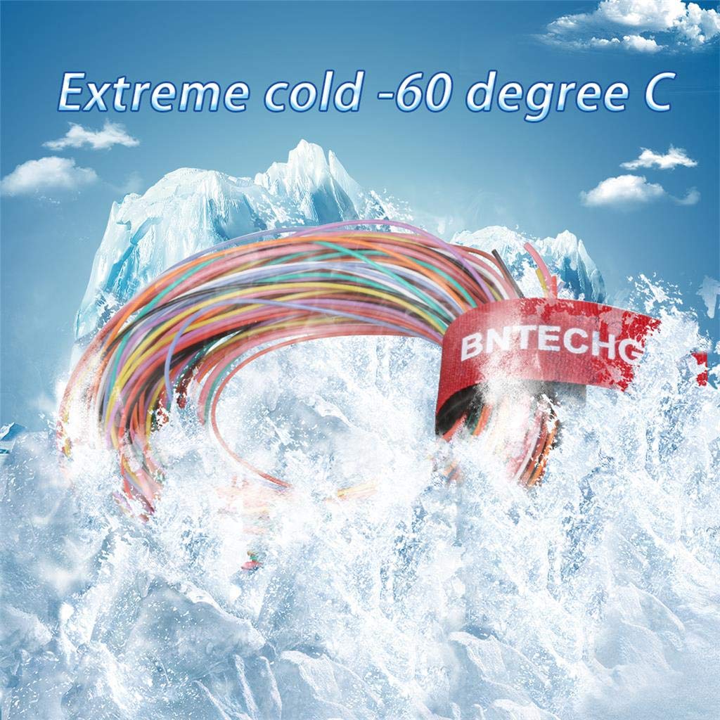 BNTECHGO 30 Gauge Silicone Wire Kit 10 Color Each 10 ft Flexible 30 AWG Stranded Tinned Copper Wire-VerdiqueGarden