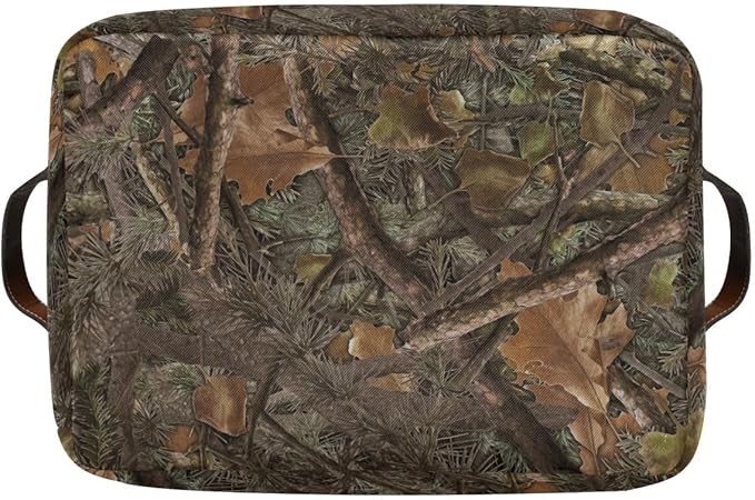 Camouflage Rectangular Storage Basket Organizer Bin Shelf Baskets For Clothes Gifts For Home Office Dorm-VerdiqueGarden