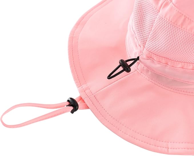 Connectyle Women's UPF 50+ Sun Hat UV Protection Wide Brim Bucket Hat Summer Beach Hats Fishing Hiking Outdoor Safari Hats-VerdiqueGarden