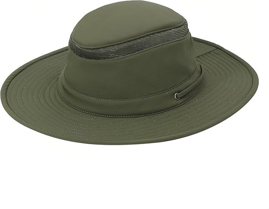 Cimarron Wide Brim Safari Sun Hat for Women & Men – UPF 50+ Outdoor Fishing Hat | Hiking, Running Travel Sun Protection Hat-VerdiqueGarden