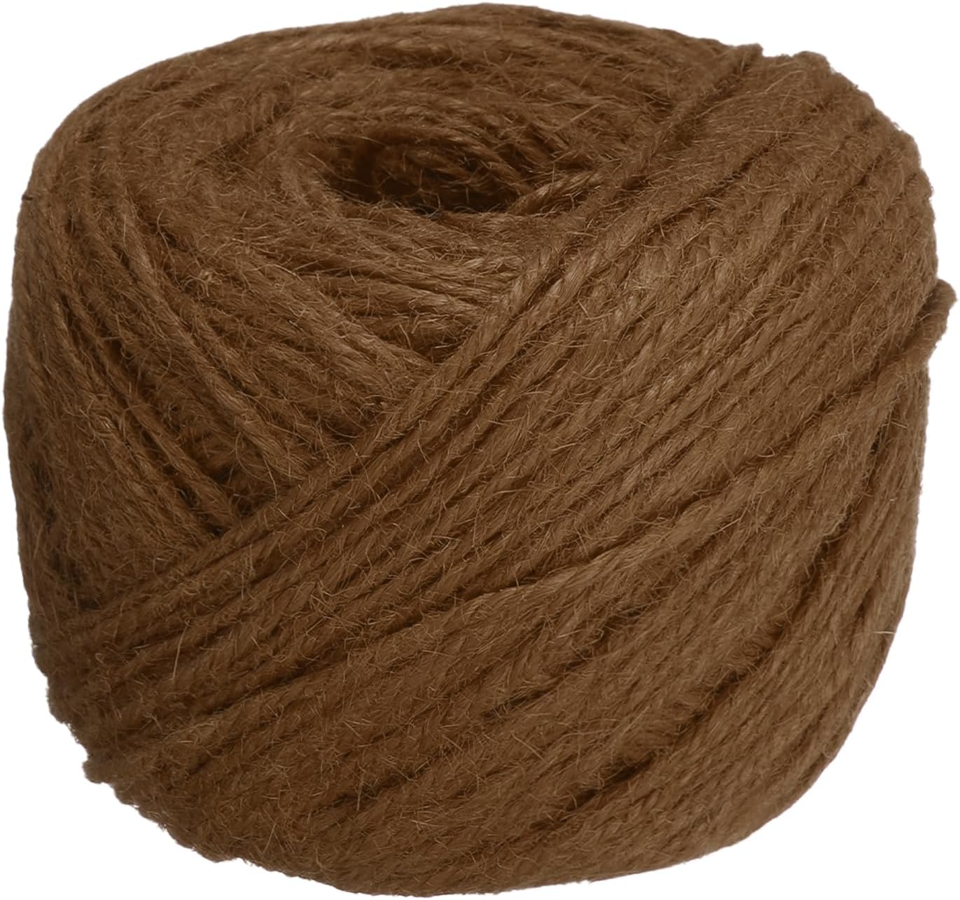 uxcell 328 Feet Natural Jute Twine String,2mm Thin Garden Twine Rope Colored Plant String Cord for DIY Art Crafts Gift Wrapping Decoration Packing Gardening Plant Hanger,Brown-VerdiqueGarden