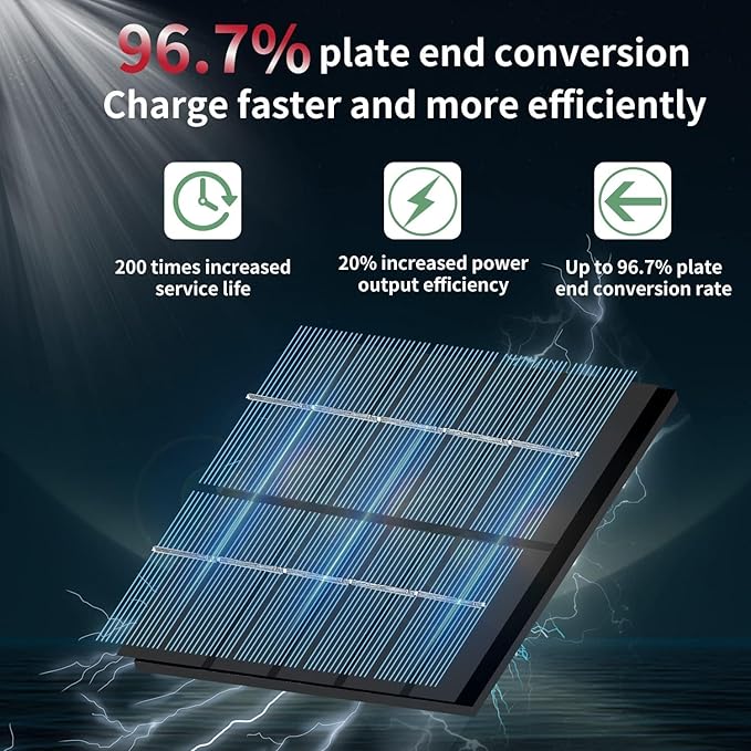 LANFU Solar Powered Motion Sensor Square Outdoor Wall Lights, Black Modern Up and Down Wall Lamps, IP65 Waterproof Warm White 3000K Wall Sconce Light Exterior for Fence Garden Outside-VerdiqueGarden